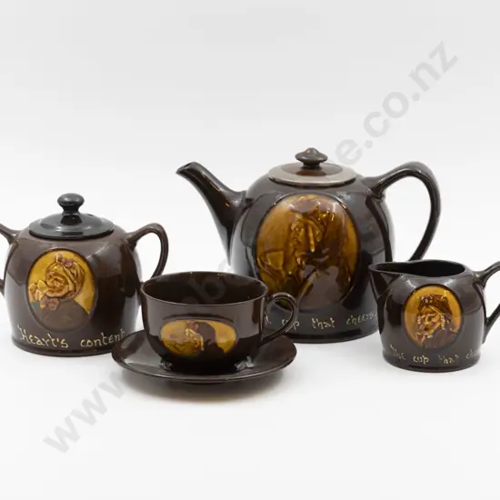 RD Kingsware Three Pce Teaset with Teacup & Saucer