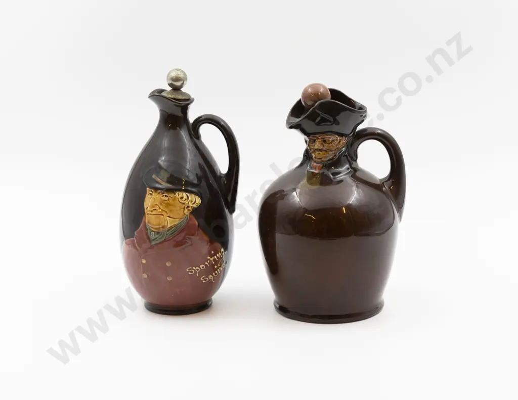 Two RD Kingsware Whisky Decanters Image 1++