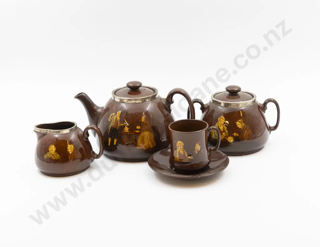 RD Kingsware Three Pce Teaset & Coffee Cup and Saucer Image 1++