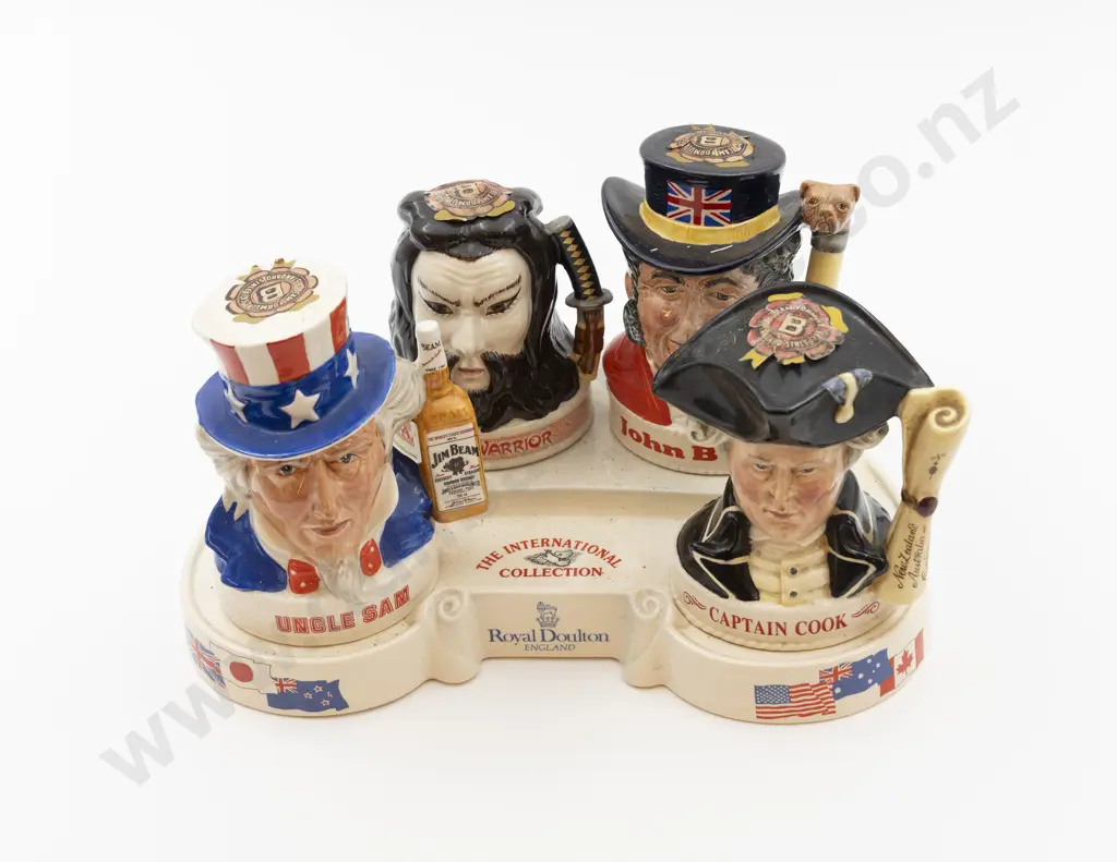 RD "The International Collection" of Jim Beam Characters Image 1++