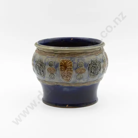 Royal Doulton "Kia Ora" Ware Jardiniere 16.5cm H