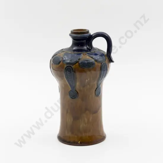 Royal Doulton "Kia Ora" Ware Decanter Missing Stopper 21cm H