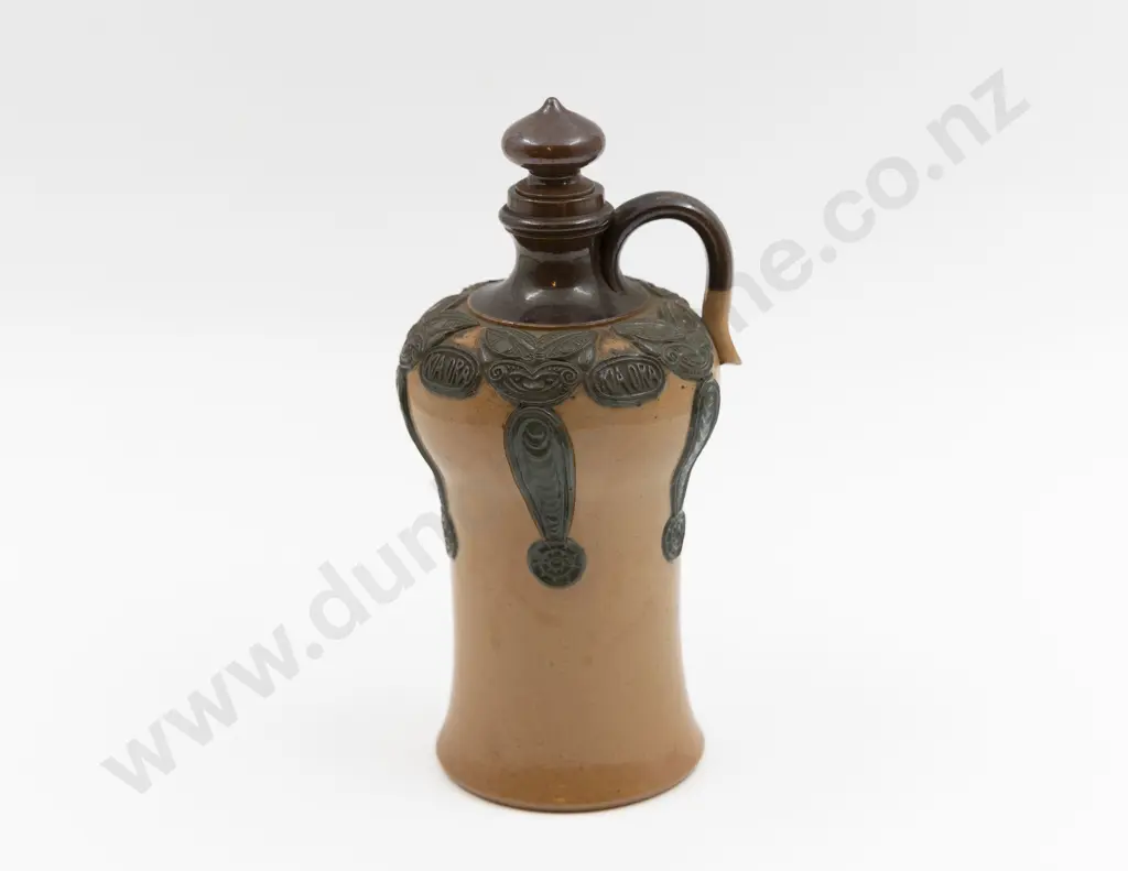 Royal Doulton "Kia Ora" Ware Stoneware Decanter 24.5cm H Image 1++