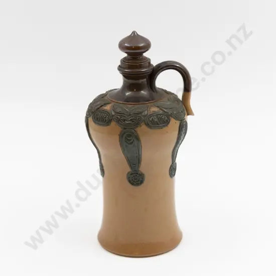 Royal Doulton "Kia Ora" Ware Stoneware Decanter 24.5cm H