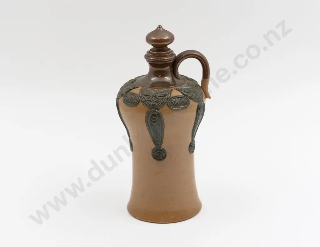Royal Doulton "Kia Ora" Ware Stoneware Decanter 24.5cm H Image 1++
