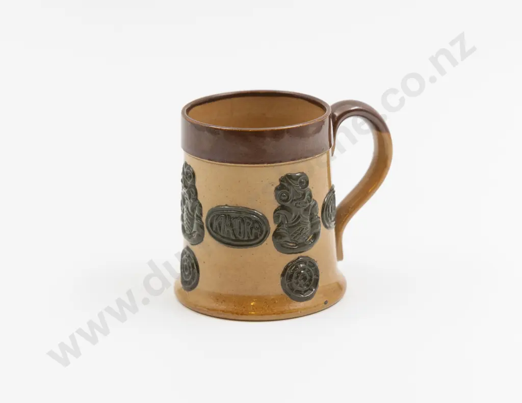 Royal Doulton "Kia Ora" Ware Stoneware Mug 8cm H Image 1++