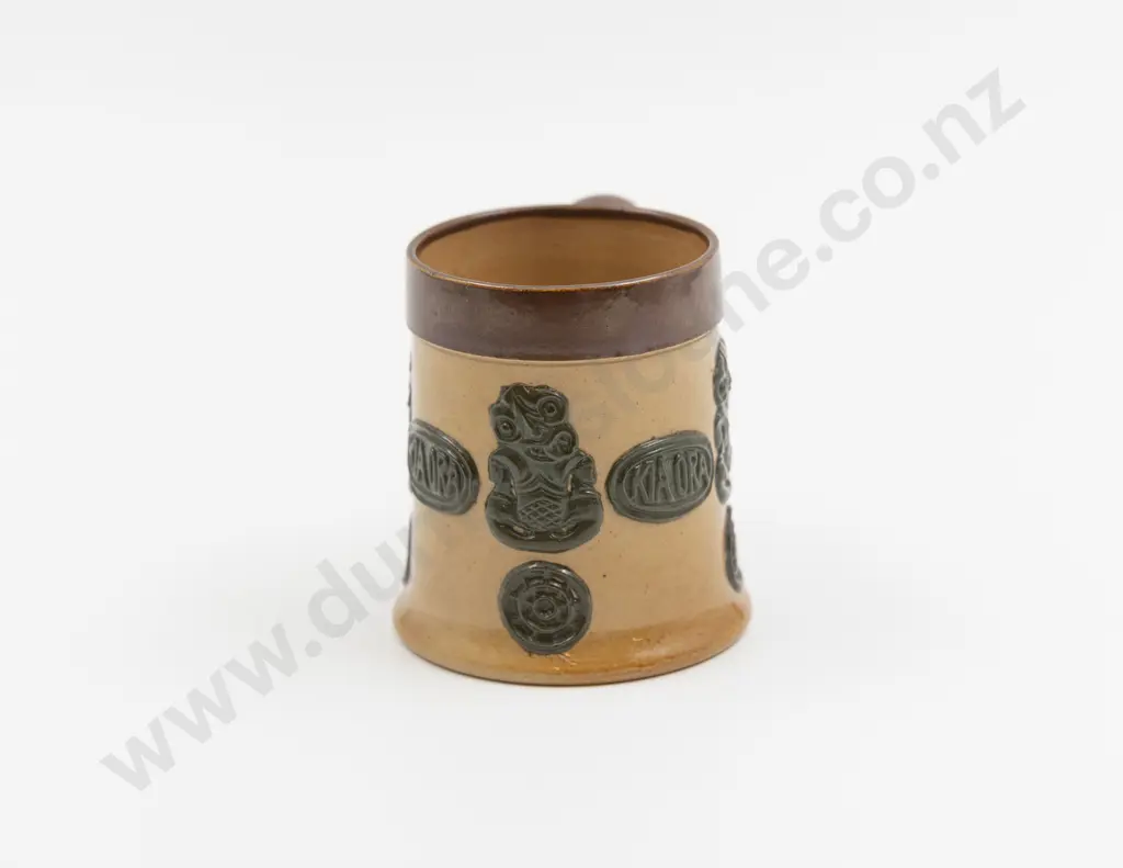 Royal Doulton "Kia Ora" Ware Stoneware Mug 8cm H Image 1++