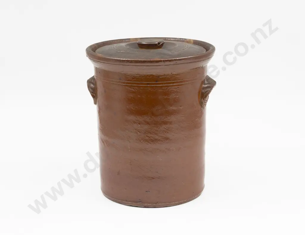 Lambert Dunedin Lidded Crock 24.5cm H Image 1++