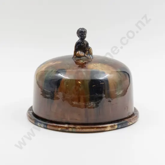 Rare Milton Pottery Cheese Dish & Cover 21cm Dia