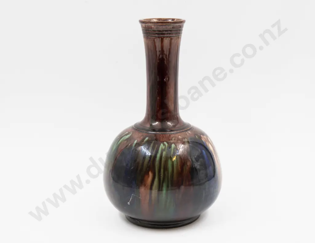Possible Milton Pottery Bottle Vase 24.5cm H Image 1++