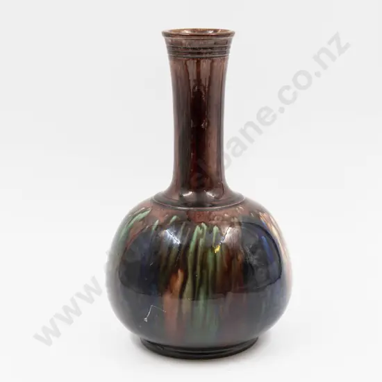 Possible Milton Pottery Bottle Vase 24.5cm H
