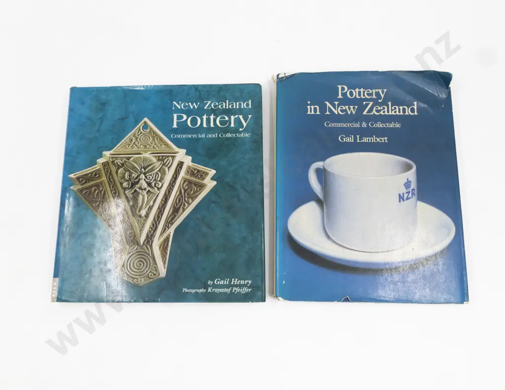 Two NZ Pottery Refence Volumes Image 1++