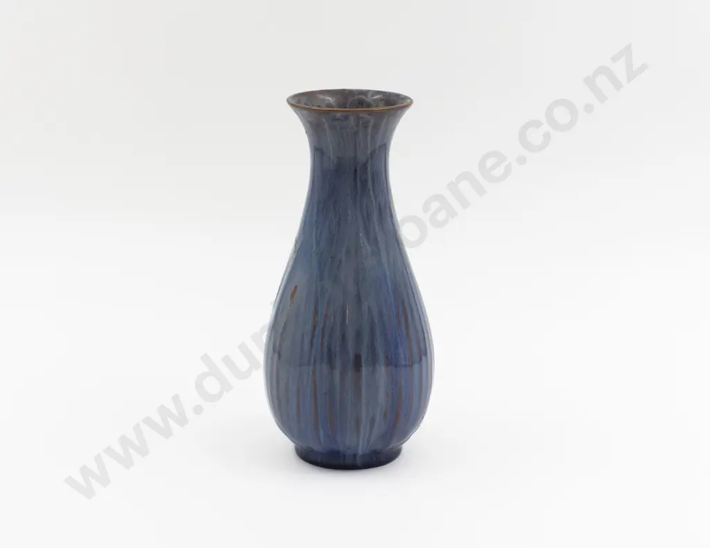 Pilkingtons Studio Pottery Brushed Vase 23cm H Image 1++