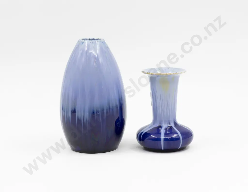 Two Aultcliff British Studio Pottery Vases 17cm & 11.5cm H Image 1++