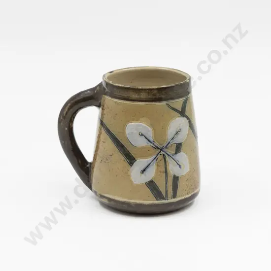 Martin Brothers Iris Decorated Mug 11.5cm H