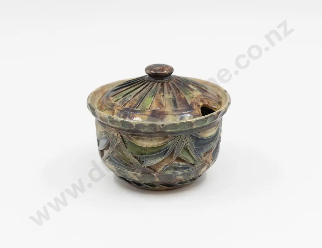 Unknown Maker Lidded Sugar Basin 12.5cm Dia Image 1++