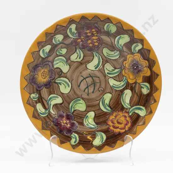 Shorter & Sons Hand-Painted Wall Charger 30.5cm Dia