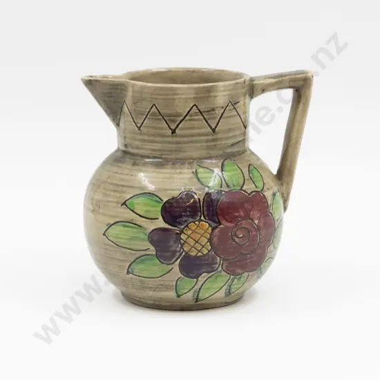 Shorter & Sons Mabel Leigh Hand-Painted Jug 15.5cm H