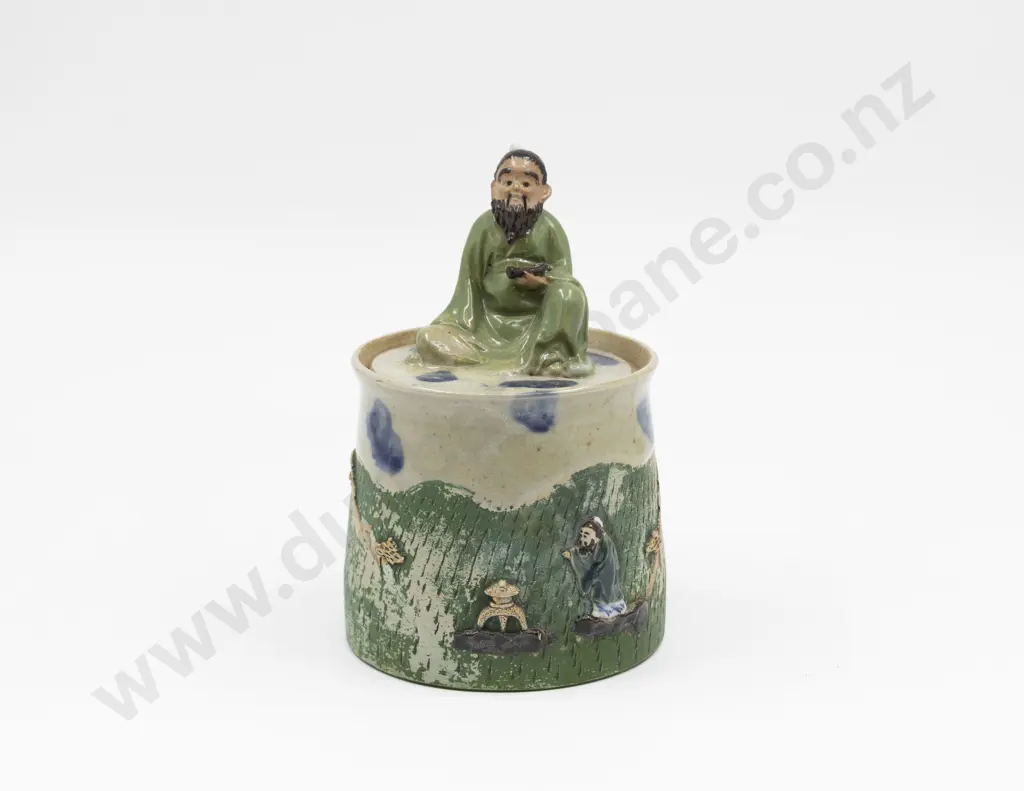 Sumida Gawa Tobacco Jar 18cm H Image 1++