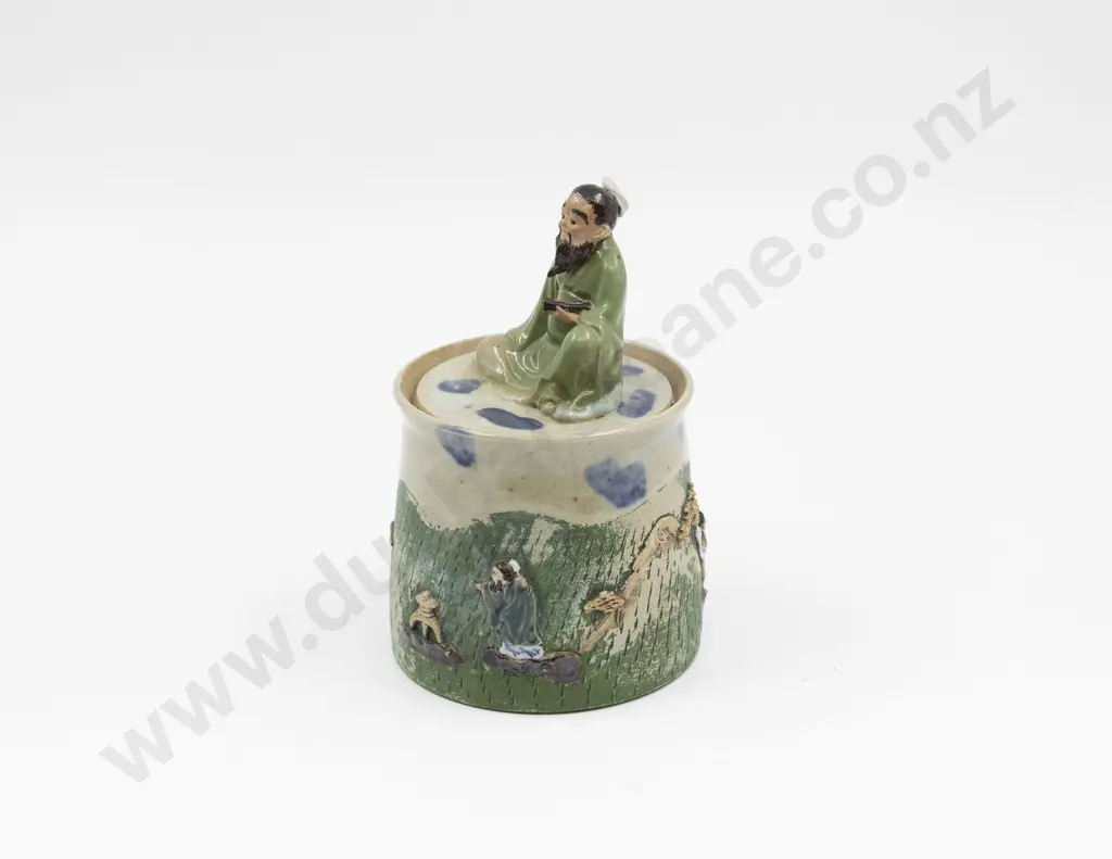 Sumida Gawa Tobacco Jar 18cm H Image 1++