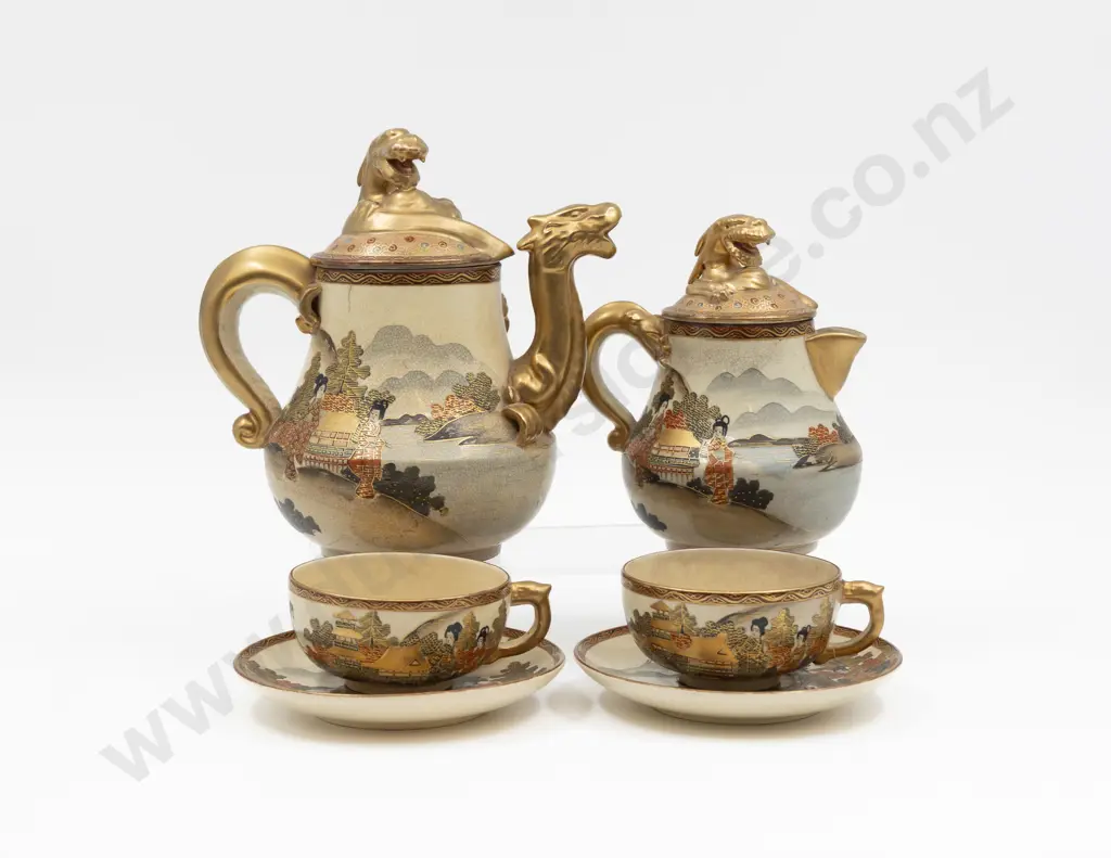 Satsuma Tea Set Image 1++