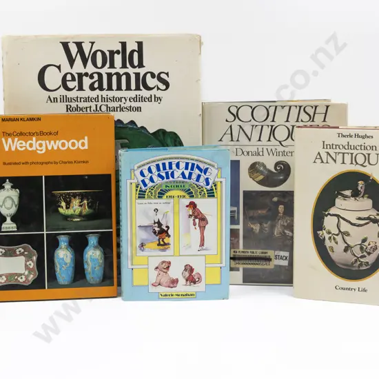 Five Assorted Antiques & Collecting Reference Volumes