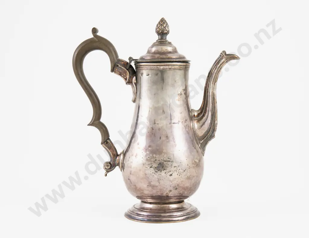 Mid Georgian S/S Coffee Pot Image 1++