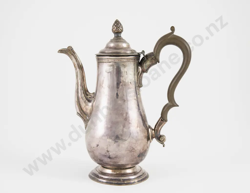 Mid Georgian S/S Coffee Pot Image 1++