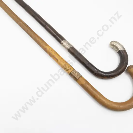 English Imitation Bamboo Walking Stick S/S Cap & Mount and Other Stick