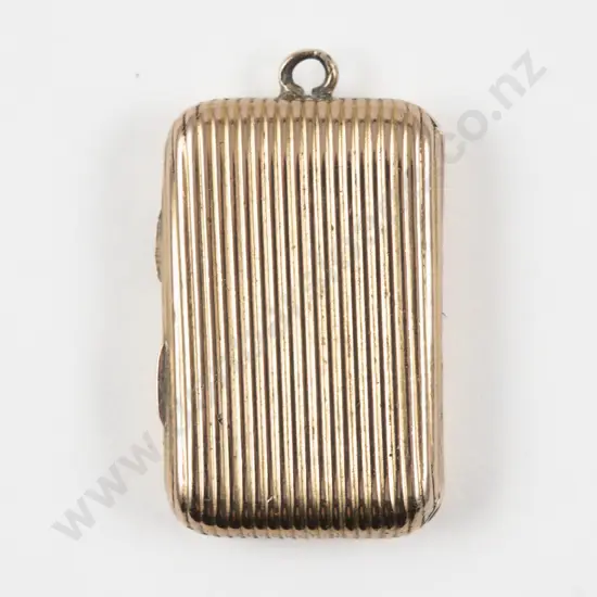 Antique 9ct Vinaigrette Charm