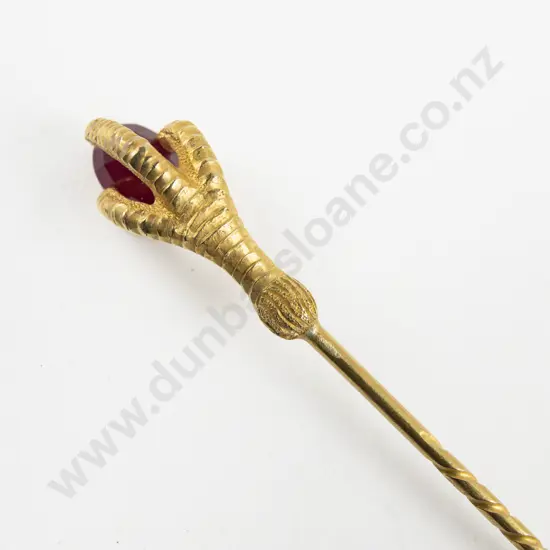 18ct Single Ruby Stick Pin
