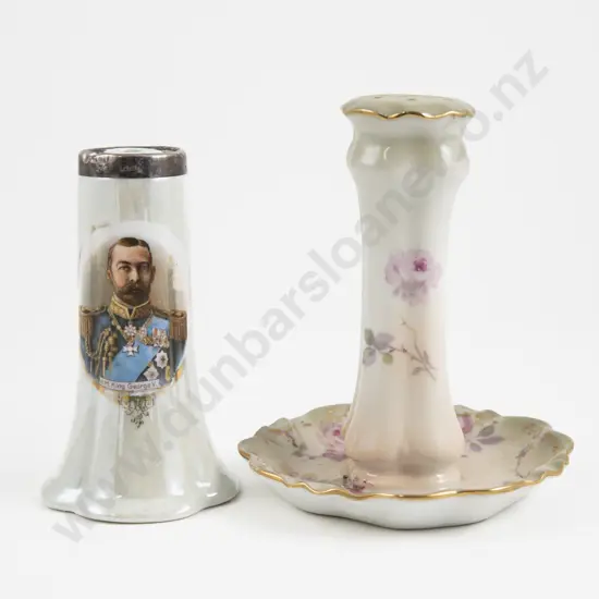 Geo V Commemorative Stick Pin Holder and Poland Stick Holder