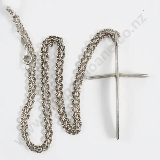 M. Fred Hirsch (American) S/S Cross Pendant