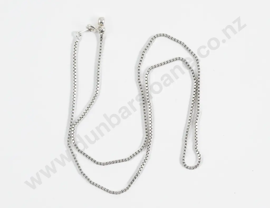 S/S Box Link Neck Chain Image 1++