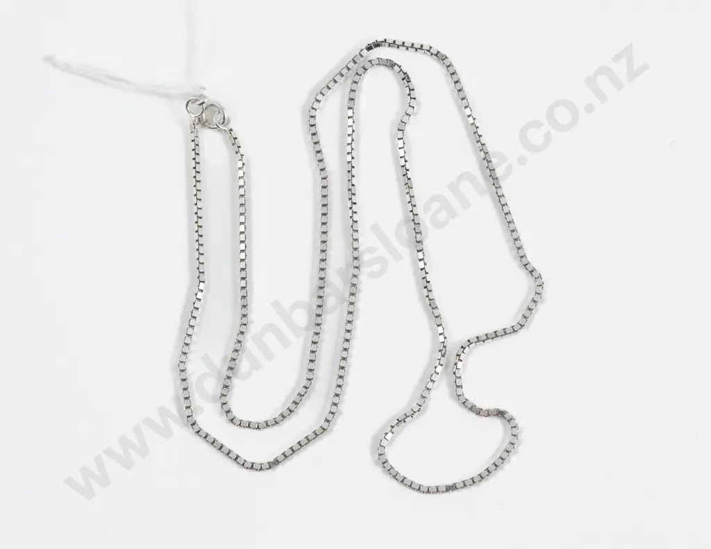 S/S Box Link Neck Chain Image 1++