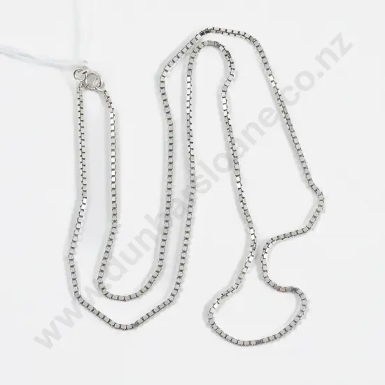 S/S Box Link Neck Chain