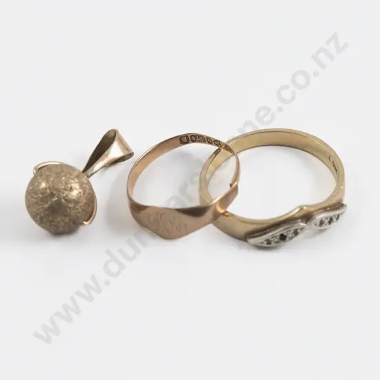 9ct Gold Pieces for Scrap