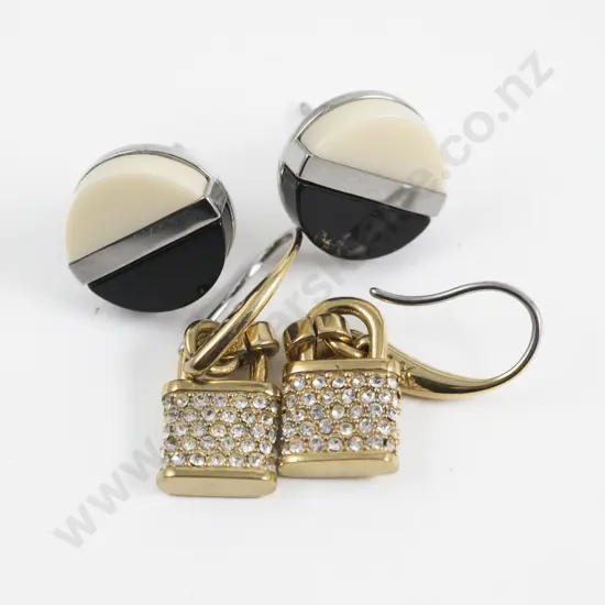 Two Pairs of Michael Kors Dress Earrings