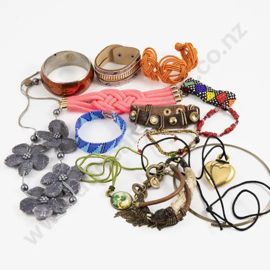 Collection of Beaded and Sequin Jewellery with Assorted