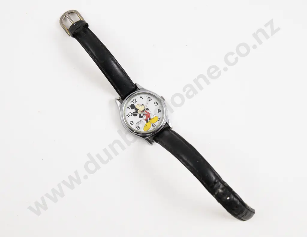 Vintage Mickey Mouse Quartz Wrist Watch Image 1++