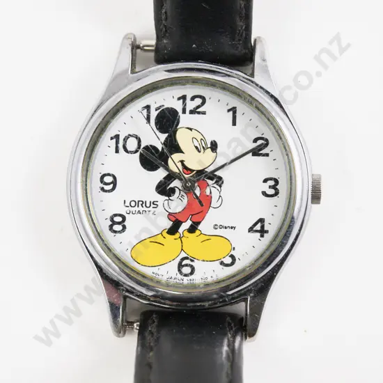 Vintage Mickey Mouse Quartz Wrist Watch