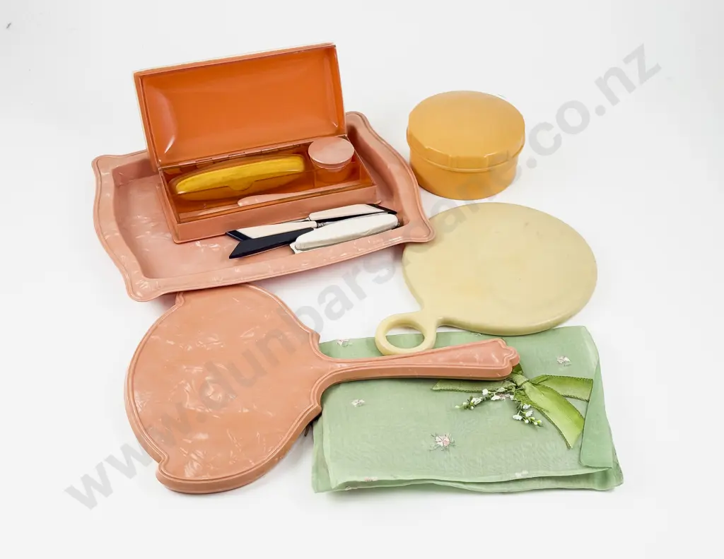 C1930 Plastic Dressing Table Vanity Set and Other Pieces Image 1++