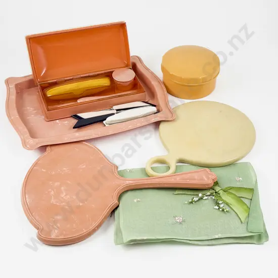 C1930 Plastic Dressing Table Vanity Set and Other Pieces