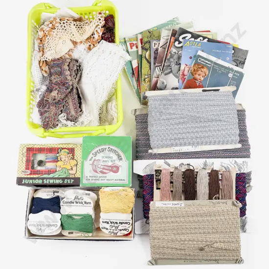 Various Braids Lace Doll Pattern Books and Sewing Gear Community and Other Cook Booklets