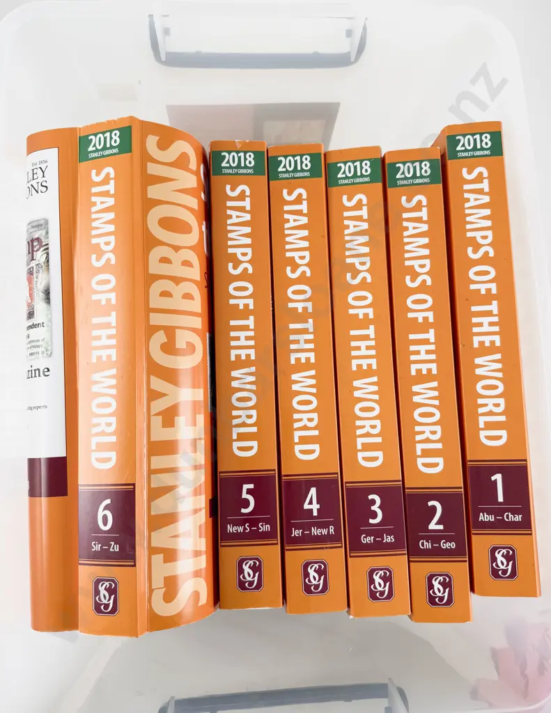 Stanley Gibbons Stamps of the World Catalogue 2018 Edition 6 Volumes Image 1++