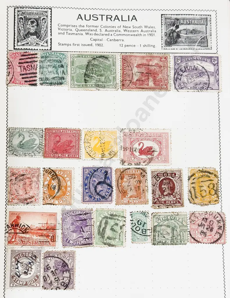 Two Empire Illustrated Stamp Albums of World Stamps with NZ Image 1++