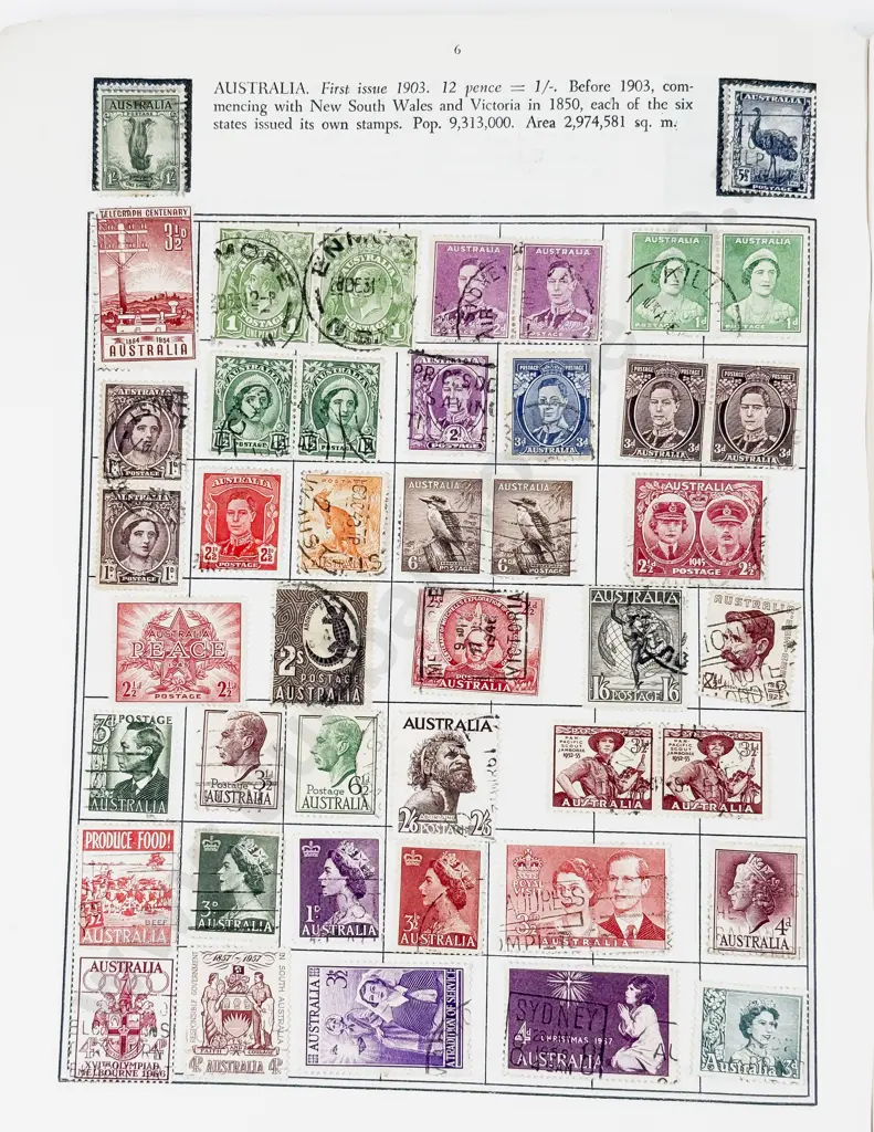 Two World School Boy Stamp Albums with FDC's and Unused Album Image 1++