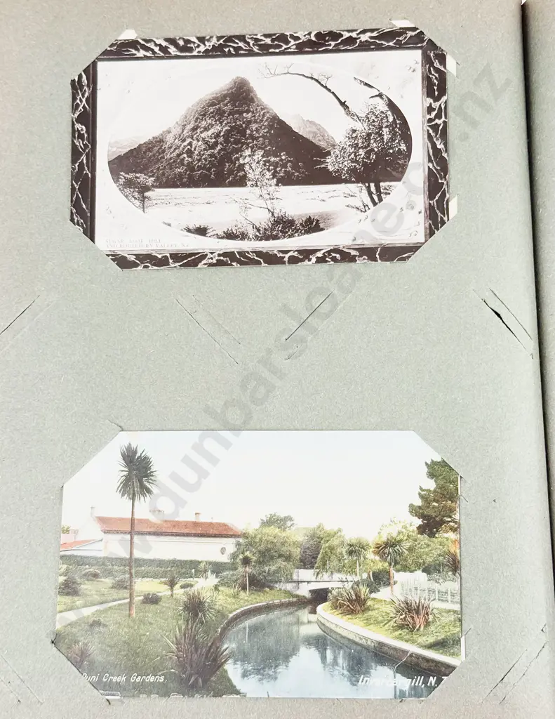 Large Vintage Postcard Album with NZ and World Image 1++