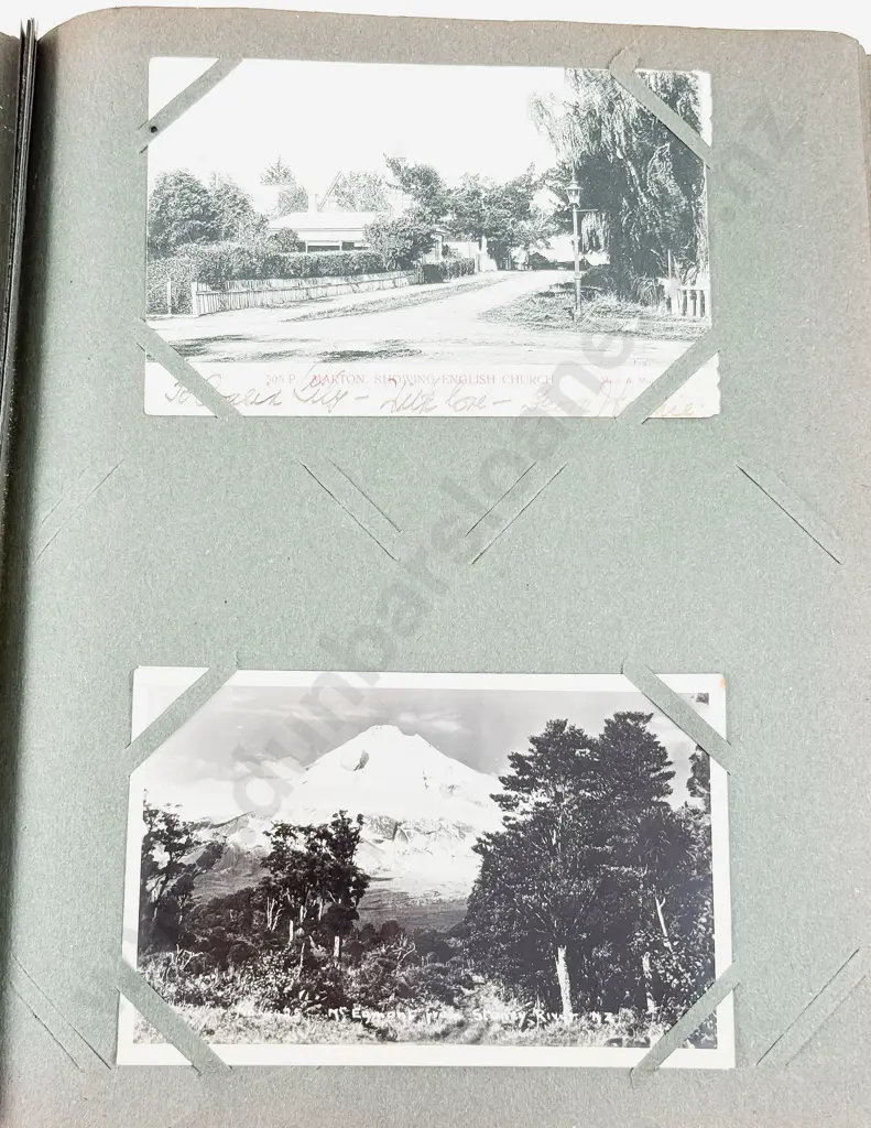 Large Vintage Postcard Album with NZ and World Image 1++