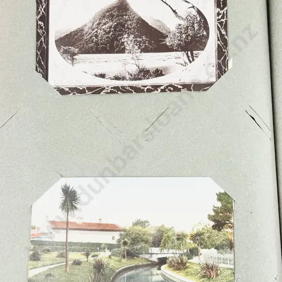 Large Vintage Postcard Album with NZ and World